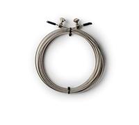 Skipping Rope Spare Replacement Cable for Crossfit, Fitness and Boxing by VELITES | 1.8 mm diameter steel | For Athletes and Competition | Compatible with other brands.