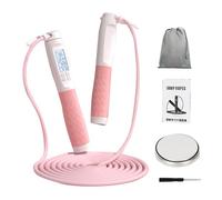 Skipping Rope With Counter | Digital Training Equipment - Adjustable Length Weighted Smart Skipping Rope For Women - Fitness Workout Fat Burning Gym
