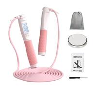 Skipping Rope with Counter,Digital Training Strap,with Counter Weighted Counting Jump Rope - for Men Women Youth Fitness Home Gym