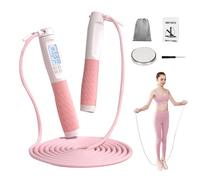 Skipping Rope with Counter,Exercise Equipment,Smart Weighted Jump Rope - for Men Women Youth Athlete Home Gym Workout Boxing Fat Burning