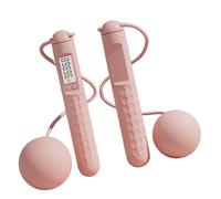 Skipping Rope Without Rope with Counter - Smart Wireless Skipping Device Exercise Tool with LED Display | Adjustable Ball Function, Monitoring Advantage