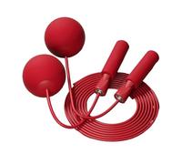 Skipping Ropes for Adults -Cordless Counter Jump Rope with Gravity Ball and Smart Counter, Adjustable Weighted Cordless Jump Rope for Men Women Kids (Red)