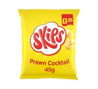 Skips Prawn Cocktail Crisps 16 x 45g PMP Tapioca Snacks