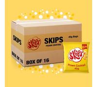 Skips Prawn Cocktail Flavour Case of 16x45g