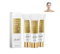 Skips The Line Instant Wrinkle Eraser Face Cream, Wrinkle Remover Serum Firming Lotion,Tightening Skin Elasticity Cream,Reduce Fine Lines & Tighten Skin, Deep Nourishing (3PCS)