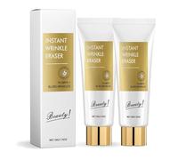 Skips The Line Instant Wrinkle Eraser, Instant Wrinkle Remover Serum Firming Lotion, Anti-Wrinkle Face Moisturizer for Women, Reduce Fine Lines & Tighten Skin, Deep Nourishing (2pcs)