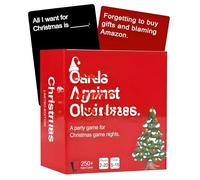 SKIPTHYBER Cards Against Christmas, A Party Game for Christmas Game Night, 250+ FunCard Game Easy to Learn, Hilarious Holiday Xmas Party Card Game for Family, Fun Xmas Gift Idea