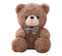 SKIPTHYBER Small Brown Teddy Bear, Stuffed Animal for Boys and Girls,25 cm Soft Cuddly Toy Baby Teddy Bear Plush Toys Brown Bear Gifts for Birthday,Surprise Toys Christmas Valentine's Day