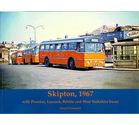 Skipton 1967, with Pennine, Laycock, Ribble and West Yorkshire buses