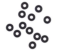 SKIR'CO (20 pcs) Rubber O-Rings 3 x 2 mm, Universal Gasket Sealing Rings, Nitrile Rubber O Rings, Rubber Washers, Plumbing Sealing Rings