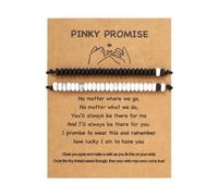 SKIRIFLA Natural Stone Matching Morse Code Bracelets for Couples, I Love You Bracelet for Soulmate Boyfriend Girlfriend Husband, M, no gemstone