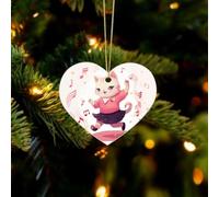 Skirt Cat Christmas Ornaments - Xmas Tree Hanging Ornaments, Personalized Acrylic Love Christmas Pendant for Holiday Keepsake Gifts