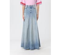Skirt ICON DENIM LOS ANGELES Woman color Blue - Size: 24 - female