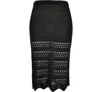 Skirt knit crochet 3/4 woman Urban Classics Noir 5XL