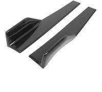 Skirt Running Boards For A4 B6 For A6 C6 For A5 B7 For Q5 For C5 8P For Q7 TT C7 A1 S3 For A7 B9 8L For A8 Side Skirt Body Kit Spoiler Car Accessories Side Body Kit(Carbon Fiber Look)