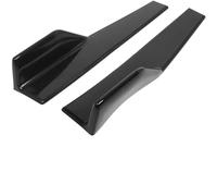 Skirt Running Boards For A4 B6 For A6 C6 For A5 B7 For Q5 For C5 8P For Q7 TT C7 A1 S3 For A7 B9 8L For A8 Side Skirt Body Kit Spoiler Car Accessories Side Body Kit(Glossy Black)