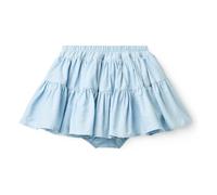 Skirt Short Organic Cotton Light Blue 2 years