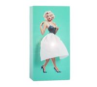 Skirt Tissue Box Holder, Charming and Cute Tissue Box Cover Rectangle Acrylic Tissue Box, Stylish Skirt Tissue Box Holder, Decorative Tissue Cover for Bathroom Toilet Bedroom Living Room Table Desk