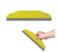 Skirting Board Painting Tool, 12" Cutting in Tools for Painting in Walls & Skirting Boards Multi-Angle & Non-Slip Grip for Wallpaper Cutting, Pro Decorating Tool (Yellow)
