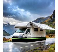 Skirting For Mobile Home Exterior, 80cm/2.62ft High Rv Winter Exterior Skirt Panels High-Density Fiberboard,No Drilling,For Most Rvs,Trailers,And Campers(24m/78ft)