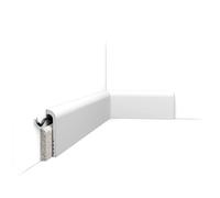 Skirting Orac Decor SX185 LUXXUS Cascade Cover skirting Decorative Moulding Modern Look White 2m