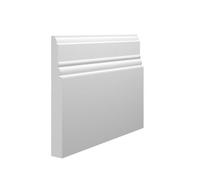 Skirting World Antique 2 Mdf Skirting Board - 170mm X 18mm X 4200mm, Primed, No Rebate (Pack Of 4)