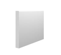 Skirting World Mini Bullnose Mdf Skirting Board - 120mm X 18mm X 4200mm, Primed, No Rebate (Pack Of 2)