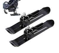 Skis For Snow 2-in-1 Lightweight Accessory | Baby Stroller Ski Scooter Conversion for Golf Carts Wheelchairs Jogging Cycling Sports Trails Lake Park Outdoor