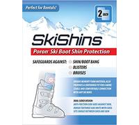 SkiShins - Poron® Skiing Shin Guards/Protector Pads for Shinbang/Shinbite