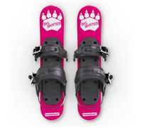 Skiskates - Short Mini Ski Skates for Snow | Skating Skis Snowblades Skiboards | Ice Skates for Snow | Shortest Skis Ever (SNB / Pink)