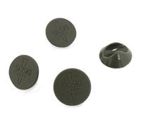 SKISKI 4 X Hairpin Leg Feet Protectors - Grey