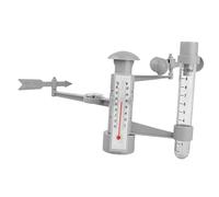 SKISUNO 1 Set Meteorological Station Science Project Educational Kit for Boys Easy Assemble Weather Experiment for School Science Fun