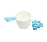 SKISUNO 1 Set Shampoo Cup Frog Bath Rinse Reliable Bathing Tool for Easy to Use with Detachable Design Fun Cartoon Water Cup for Boys