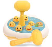 SKISUNO 1 Set Whack Game Cartoon Shape Hammering Pounding Bench Playthings for Educational Sensory for Early Learning and Fun