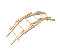 SKISUNO 1 Set Wooden Arch Bridge Science Project for DIY Educational for Creative Learning Fun Experiment Kit to Enhance Imagination Parent Bonding