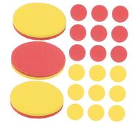 SKISUNO 100pcs EVA Two Color Math Counters for Educational Counting and Sorting Chips Preschool Learning for Basic Arithmetic Games and Classroom Teaching