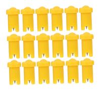 SKISUNO 100pcs Eyelash Glue Bottle Needles Blocking Applicator Tips for Eyelash Extensions Durable Prevents Clogging Essential Tool for Lash Grafting
