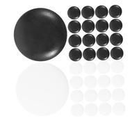 SKISUNO 100pcs Go Chess Pieces Craft Resin Stones Compact Black White for Board Game Enthusiasts Smooth Polished Surface Easy Storage