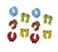 SKISUNO 10pcs Door Pinch Guards Door Stopper Finger Protectors EVA Latch for Pet Finger Pinch Prevention