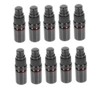 SKISUNO 10pcs Glass Craft Bottles with Pressing Design Portable Liquid Containers for Essential Oils Cosmetics and Skin Care Products Reliable and Leak