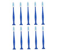 SKISUNO 10pcs Institutional Toothbrush Self-harm Design Short Handle Hard Bristles for Sensitive Environments for Hospitals and Care Facilities