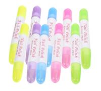 SKISUNO 10pcs Nail Polish Remover Pens Nail Edges Cleaner for Home Professional Salons