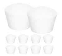 SKISUNO 10pcs Reusable Foam Cake Dummies Lightweight Handmade Accessory Creative Spherical Design for Practicing Decorating Skills at Anniversaries and Holidays Parties