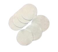 SKISUNO 10pcs Reusable Makeup Remover Pads Bamboo Fiber Face Pads Gentle Cleansing for Skin Types for Travel Daily Use