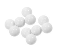 SKISUNO 10pcs Roulette Beads Acrylic Roulette Ball Precision Design Multiplayer Compatibility White for Wheel Table Game Group Entertainment