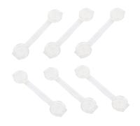 SKISUNO 10Pcs Safety Locks Durable Cupboard Locks Strap Lock for Refrigerator Easy One Handed Operation No Tools Required for Babyproofing Cabinets