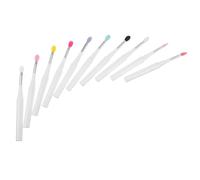 SKISUNO 10pcs Silicone Lip Brush Makeup Brush for Lipstick Applicator Eyeshadow Applicator for Makeup Minis