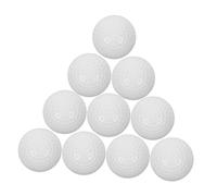 SKISUNO 10pcs Solid Foam Golf Stress Balls Realistic Hitting Sensation Squeeze Foam Balls for Indoor Outdoor Backyard Practice Training and Party Fun
