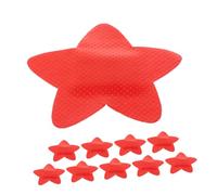 SKISUNO 10pcs Star Shaped Wound Patches Adhesive Bandages Breathable Cute Injured Stickers for Face Fingertips Portable for Home School Outdoor Use