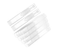 SKISUNO 12pcs Airless Pump Cosmetic Bottles Refillable Travel Makeup Containers Transparent Design for Liquid Foundation Portable Empty Makeup Bottles